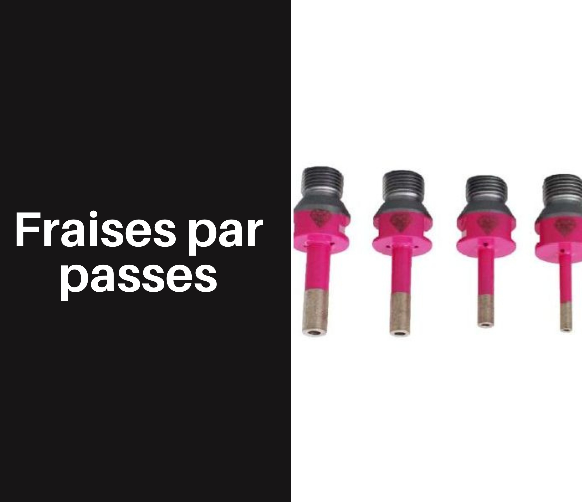 Fraises par passes